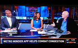 Scott Norcross on WUSA9 News Discussing DC Metro and MetroMinder with anchors Lesli Foster and Derek McGinty