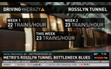 Martin DiCaro Reports on the Rosslyn Tunnel Bottleneck Using Rolling Storm's MetroMinder